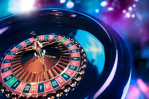 Multi-camera live-dealer studio with professional croupier and gaming table